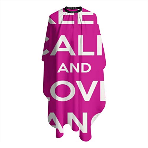 Love Dance Quotes Barber Cape for All Perfect Salon Apron for Hai...