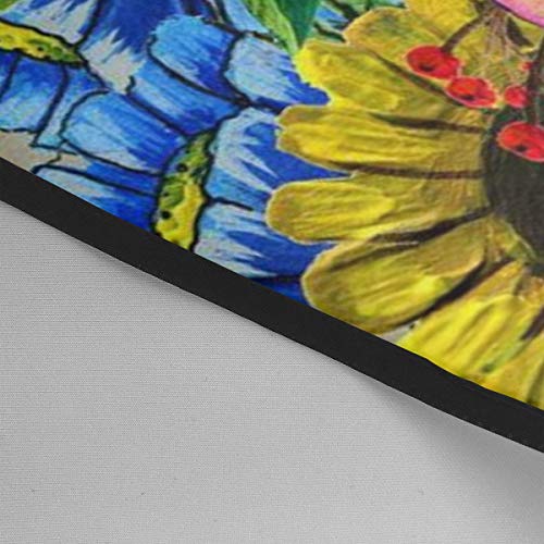 Watercolor Sunflower Salon Hair Cut Hairdressing Hairdresser Wate...
