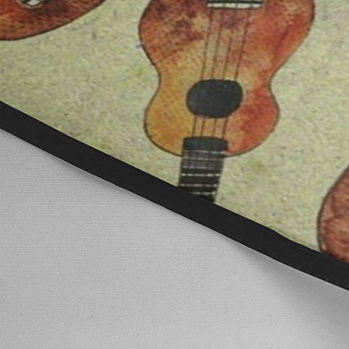 Watercolor Ukulele Music Professional Salon Cape Polyester Haircu...