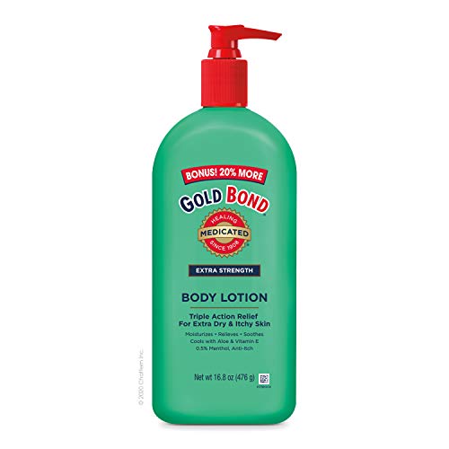 Gold Bond Medicated Body Lotion Extra Strength, Aloe Vera, 14 Ounce