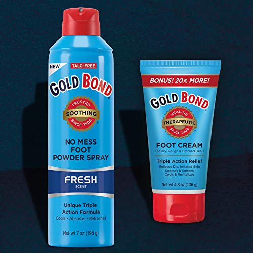 Gold Bond No Mess Foot Powder Spray, 7 Oz, Fresh