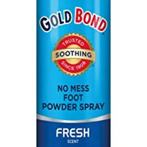 Gold Bond No Mess Foot Powder Spray, 7 Oz, Fresh
