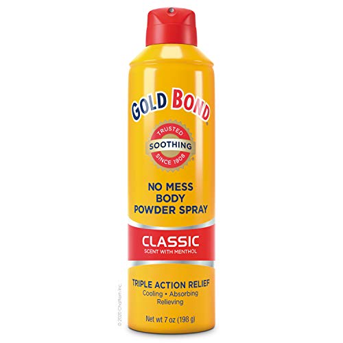 Gold Bond No Mess Spray Powder Classic, 7 Ounce