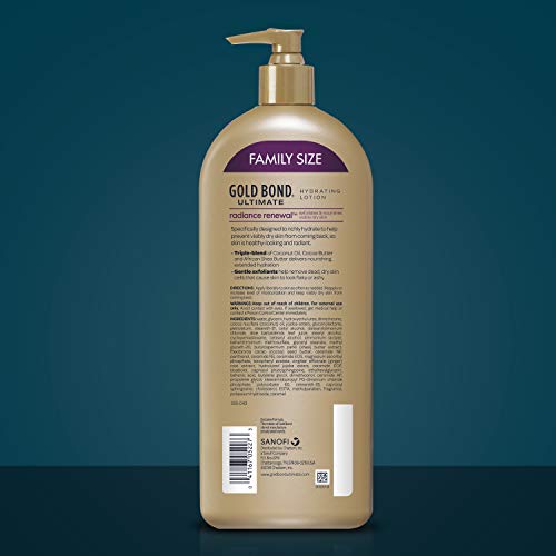 Gold Bond Radiance Renewal Hydrating Lotion for Visibly Dry Skin,...