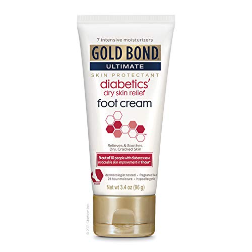 Gold Bond Ultimate Diabetic Skin Relief Foot Cream, Fragrance Fre...