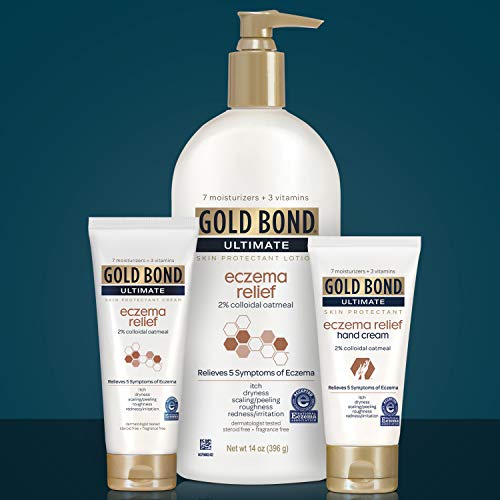 Gold Bond Ultimate Eczema Relief Skin Protectant Cream, 8 Ounce