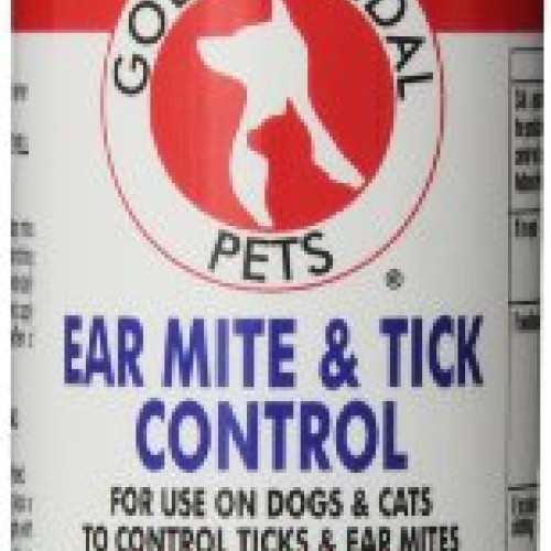 GOLD MEDAL PETS Ear Mite and Tick Control for Dogs and Cats, 4 Ou...