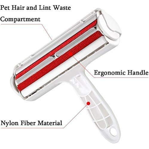 New Pet Hair Remover for Cats and Dogs, Self Cleaning, No Tape Re...