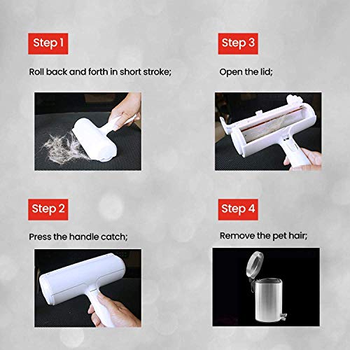 New Pet Hair Remover for Cats and Dogs, Self Cleaning, No Tape Re...