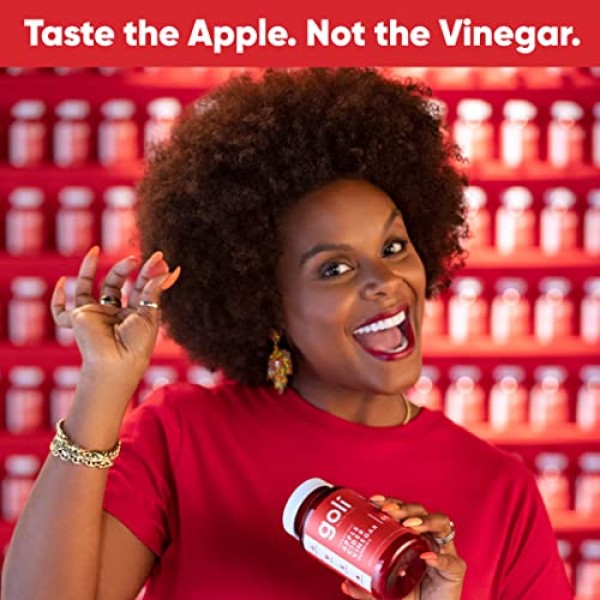 Apple Cider Vinegar Gummy Vitamins by Goli Nutrition - Immunity &...