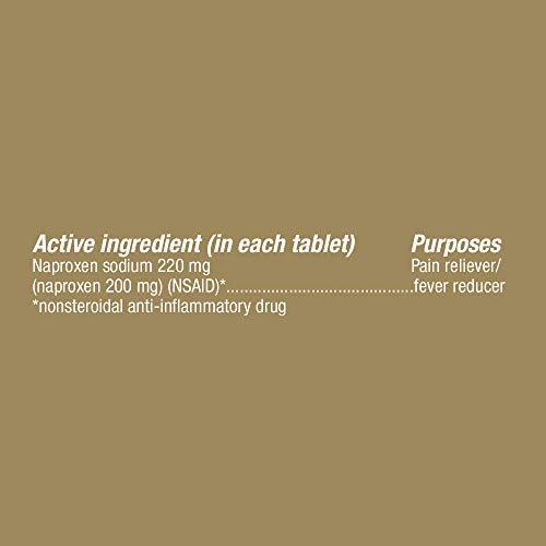 GoodSense All Day Pain Relief, Naproxen Sodium Tablets 220mg, 100...