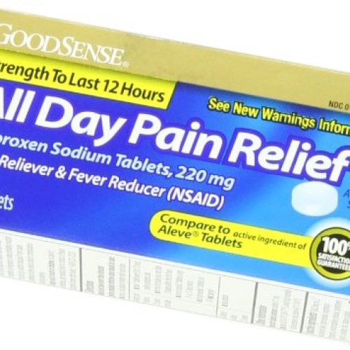 GoodSense All Day Pain Relief, Naproxen Sodium Tablets 220mg, 100...