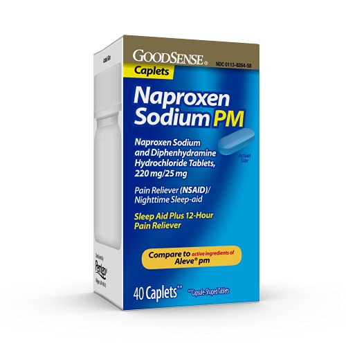 GOODSENSE Naproxen Sodium, 220mg/ Diphenhydramine Hydrochloride, ...