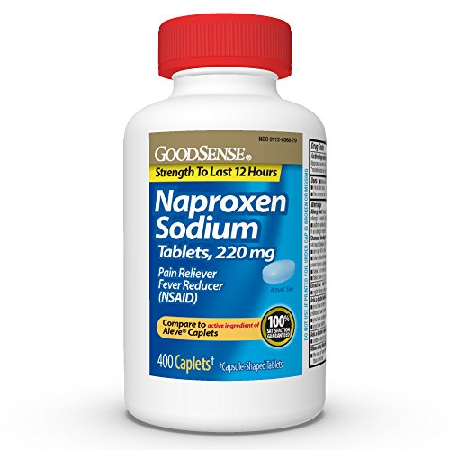 GoodSense Naproxen Sodium Tablets 220 mg, Pain Reliever and Fever...