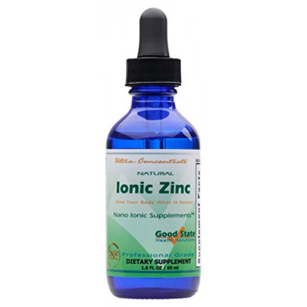 Good State Natural Ionic Zinc | Liquid Concentrate | Nano Sized M...