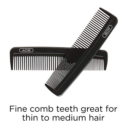 Ace Classic Pocket Hair Comb Pack of 6