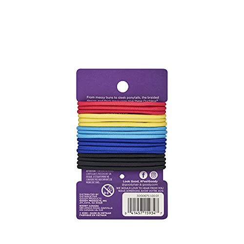 Goody 15934 Womens Ouchless 4mm Elastics, Carnival of Colors; In...