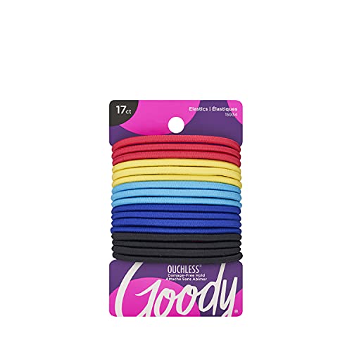 Goody 15934 Womens Ouchless 4mm Elastics, Carnival of Colors; In...