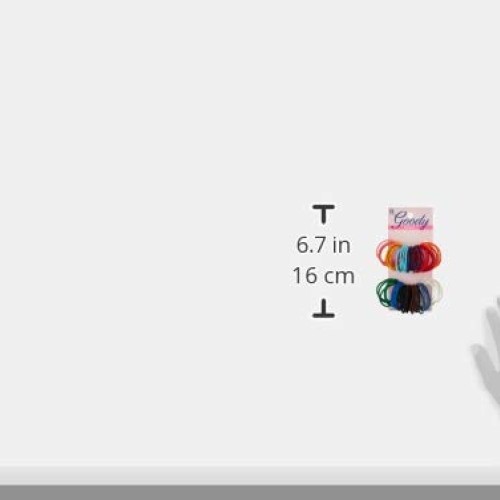Goody Girls Ouchless Elastics, 2 mm, 72 Count