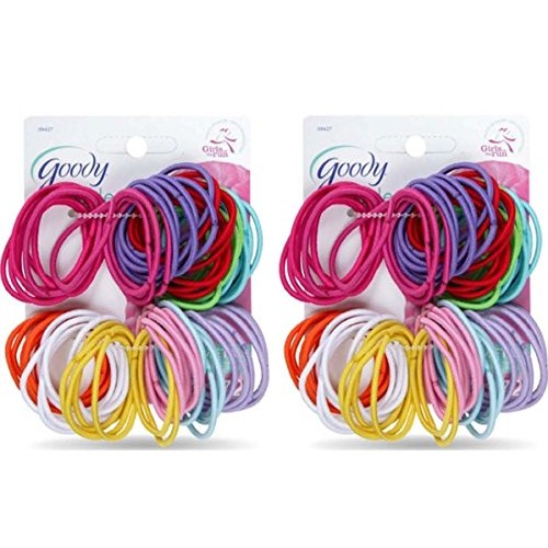 Goody Ouchless Elastic Ponytail Holders Gentle, No Metal #09427 ...