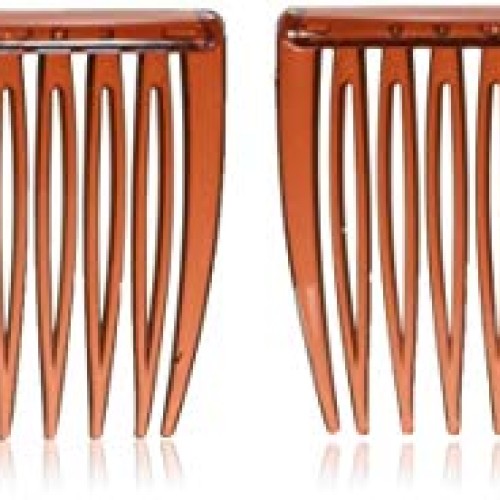 GOODY Side Hair Combs, Mock Tortoise, 2 Count