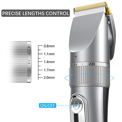 GOOLEEN Hair Clippers for Men Cordless Hair Trimmer Beard Trimmer...