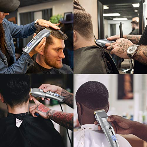 GOOLEEN Hair Clippers for Men Cordless Hair Trimmer Beard Trimmer...