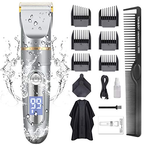 GOOLEEN Hair Clippers for Men Cordless Hair Trimmer Beard Trimmer...