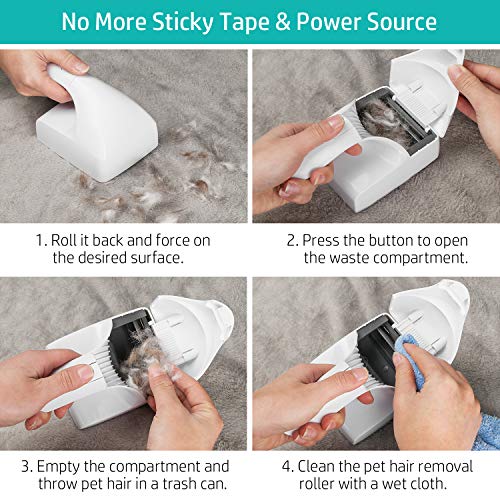 gootrades Pet Hair Remover, Cat Hair Remover Roller for Furniture...