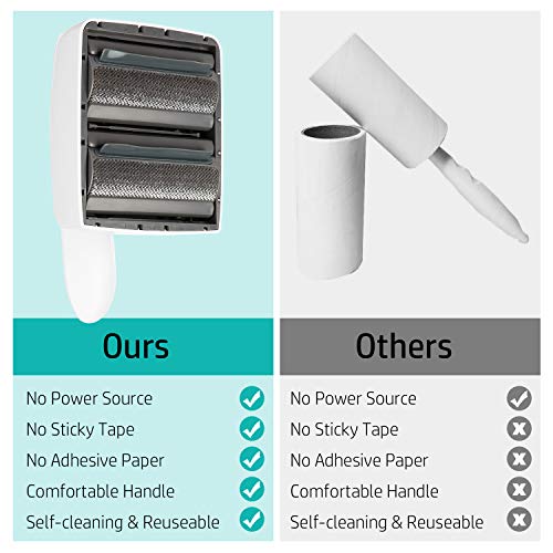 gootrades Pet Hair Remover, Cat Hair Remover Roller for Furniture...