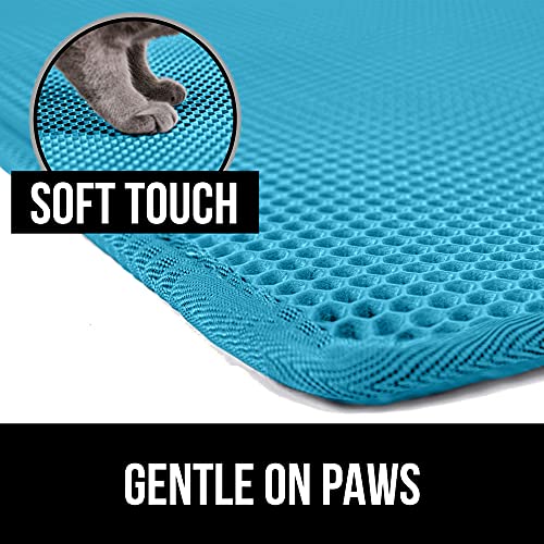 Gorilla Grip Durable Honeycomb Cat Litter Box Mat, Water Resistan...