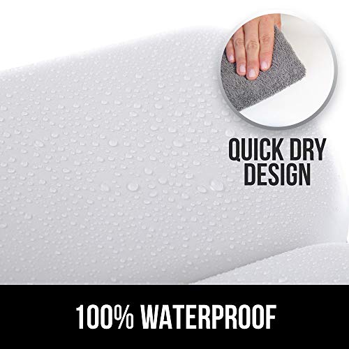 Gorilla Grip Spa Bath Pillow, Headrest and Neck Support, Thick La...