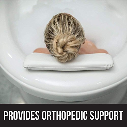 Gorilla Grip Spa Bath Pillow, Headrest and Neck Support, Thick La...