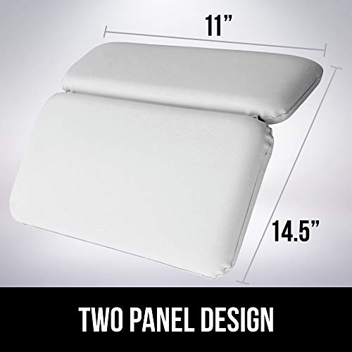Gorilla Grip Spa Bath Pillow, Headrest and Neck Support, Thick La...