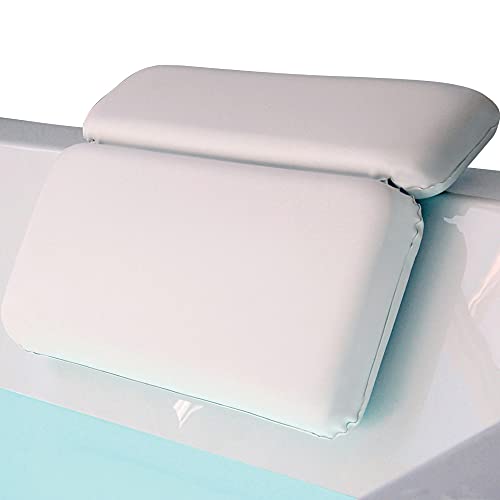 Gorilla Grip Spa Bath Pillow, Headrest and Neck Support, Thick La...