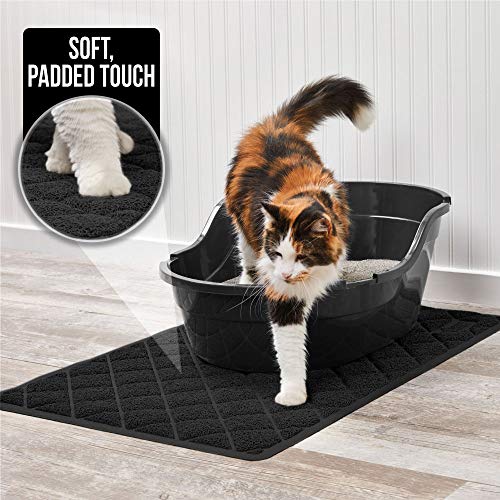 Gorilla Grip Ultimate Cat Litter Mat, Cleaner Floors, Less Waste,...