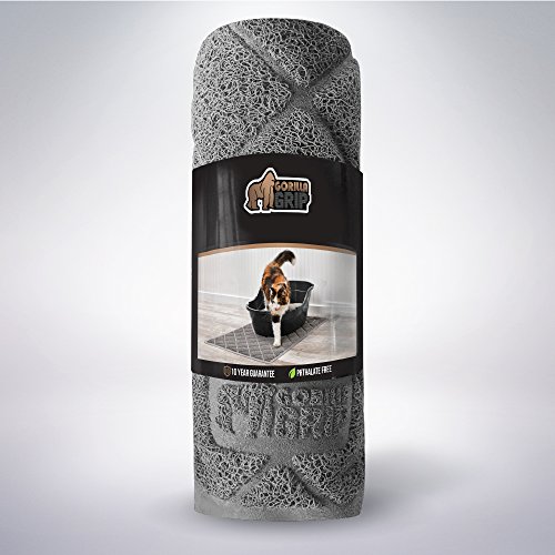 Gorilla Grip Ultimate Cat Litter Mat, Cleaner Floors, Less Waste,...