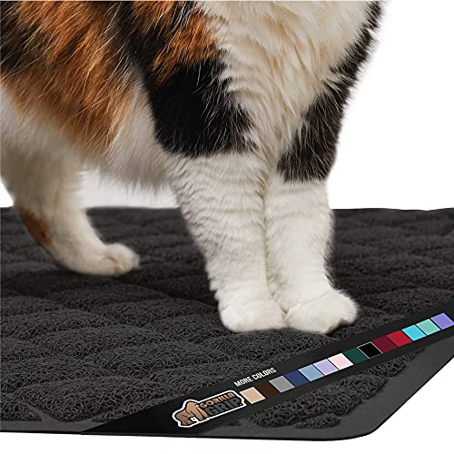 Gorilla Grip Ultimate Cat Litter Mat, Cleaner Floors, Less Waste,...