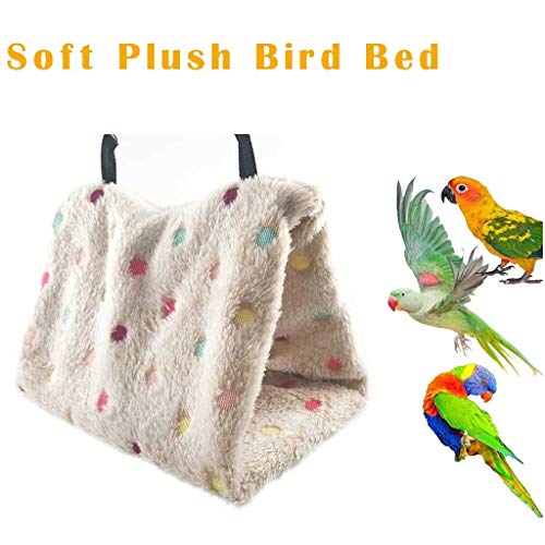 GorNorriss Winter Warm Bird Bed House Safety Pet Bird Parrot Cage...
