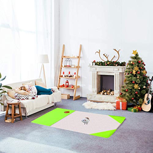 GOSMOO MKT Small Animals Guinea Pig Reusable Pee Pad Bed House Wa...