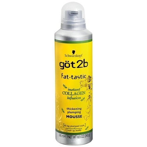 Got2b Fat-tastic Thickening Plumping Mousse, 8.5-Ounce by Got2b ...