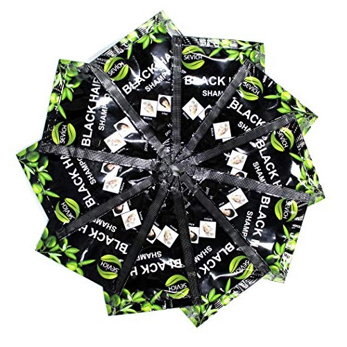 Instanty Black Hair Dye,Semi Permanent Shampoo,2 In 1 Black Hair ...