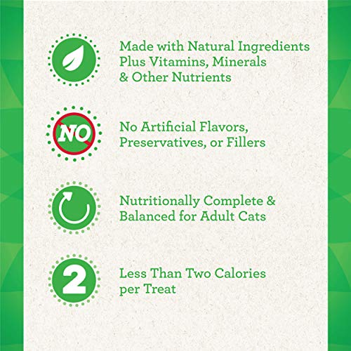 Greenies Feline SMARTBITES Healthy Skin and Fur, Chicken , 4.6 Oz