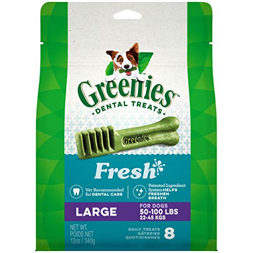 GREENIES Large Natural Dog Dental Care Chews Oral Health Dog Trea...