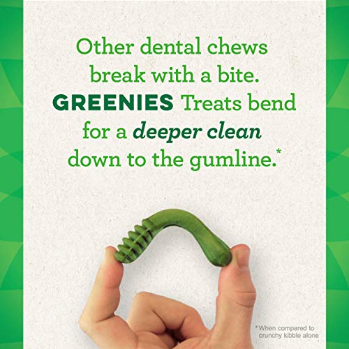 GREENIES Original TEENIE Natural Dog Dental Care Chews Oral Healt...