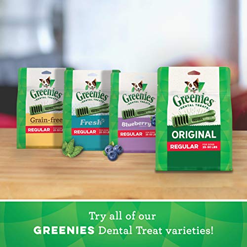 GREENIES Original TEENIE Natural Dog Dental Care Chews Oral Healt...