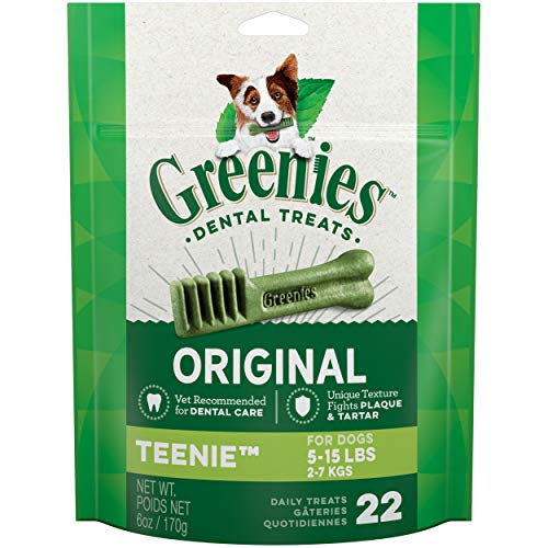 GREENIES Original TEENIE Natural Dog Dental Care Chews Oral Healt...