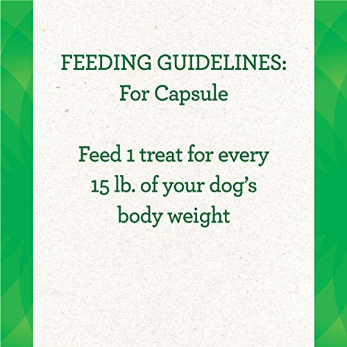 GREENIES PILL POCKETS Capsule Size Natural Dog Treats Chicken Fla...