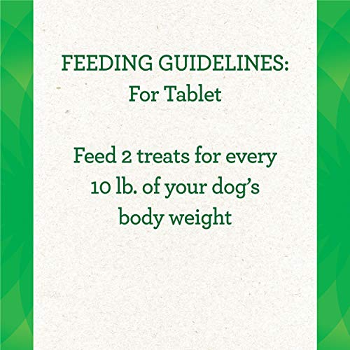 GREENIES PILL POCKETS for Dogs Tablet Size Natural Soft Dog Treat...