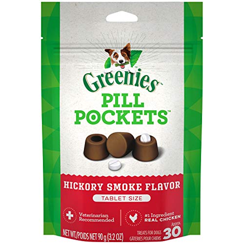 GREENIES PILL POCKETS for Dogs Tablet Size Natural Soft Dog Treat...